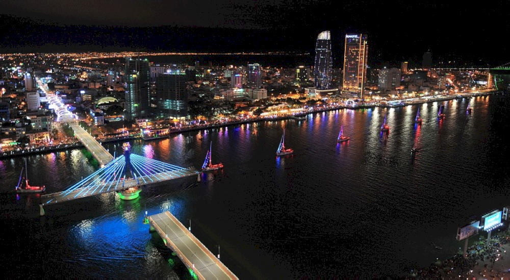 The bridge can rotate thanks to its central axis which can turn by 90 degrees